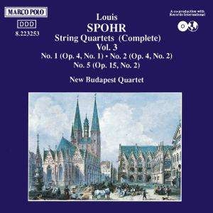 Spohr Louis - String Quartet Op4 1 2/Op15 2 i gruppen CD / Klassiskt hos Bengans Skivbutik AB (5510094)
