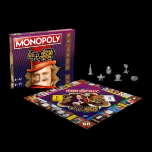 Willy Wonka - And The Chocolate Factory Monopoly i gruppen ÖVRIGT / MK Test 7 hos Bengans Skivbutik AB (5510183)