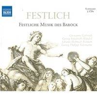 Various Artists - Festliche Musik Des Barock i gruppen CD / Klassiskt hos Bengans Skivbutik AB (5510667)