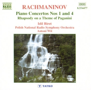 Rachmaninov Sergej - Piano Concertos Nos 1, 4 i gruppen CD / Klassiskt hos Bengans Skivbutik AB (5510989)
