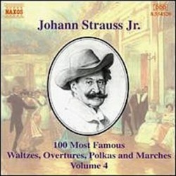 Strauss Johann Ii - 100 Most Famous Works 4 i gruppen CD / Klassiskt hos Bengans Skivbutik AB (5510991)