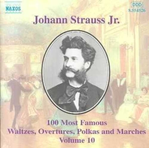 Strauss Johann Ii - 100 Most Famous Works 10 i gruppen CD / Klassiskt hos Bengans Skivbutik AB (5510993)