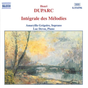 Duparc Henri - Duparc:Integrale Des Melodies i gruppen CD / Klassiskt hos Bengans Skivbutik AB (5510994)