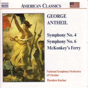 Antheil Georg - Symphonies 4 & 6 i gruppen CD / Klassiskt hos Bengans Skivbutik AB (5510995)