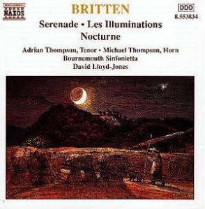 Britten Benjamin - Serenade i gruppen CD / Klassiskt hos Bengans Skivbutik AB (5511011)
