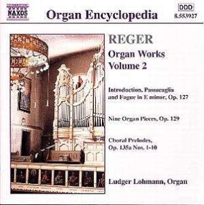 Reger Max - Organ Works Vol 2 i gruppen CD / Klassiskt hos Bengans Skivbutik AB (5511012)