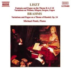 Liszt / Brahms - Piano Works i gruppen CD / Klassiskt hos Bengans Skivbutik AB (5511062)