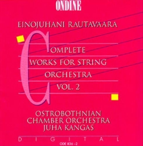 Rautavaara Einojuhani - Works For String Orchestra Vol 2/2 i gruppen CD / Klassiskt hos Bengans Skivbutik AB (5511200)