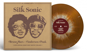 Bruno Mars Anderson .Paak Silk Sonic - An Evening With Silk Sonic (Ltd Color Vinyl) in the group OUR PICKS / Friday Releases / Friday The 9th February 2024 at Bengans Skivbutik AB (5511375)