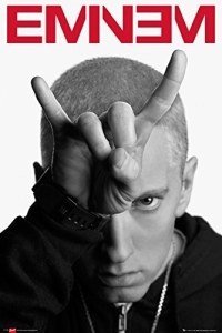 Eminem - Poster Horns 91,5 X 61 i gruppen MERCHANDISE / Merch / Hip Hop-Rap hos Bengans Skivbutik AB (5511419)