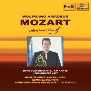 Mozart - Horn Concertos i gruppen CD / Klassiskt hos Bengans Skivbutik AB (5511456)