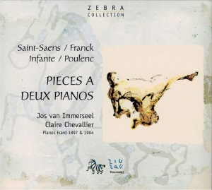 Saint-Saens / Franck / Poulenc : Im - Pieces At 2 Pianos i gruppen CD / Klassiskt hos Bengans Skivbutik AB (5511475)