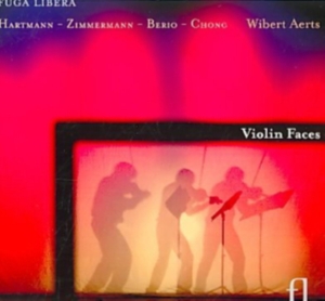 Hartmann  B A  Zimmermann  Ber - Violin Faces / W. Aerts i gruppen CD / Klassiskt hos Bengans Skivbutik AB (5511513)