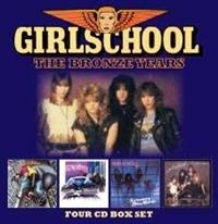 Girlschool - Bronze Years (4Cd Box Set) i gruppen CD / Pop-Rock hos Bengans Skivbutik AB (5511591)