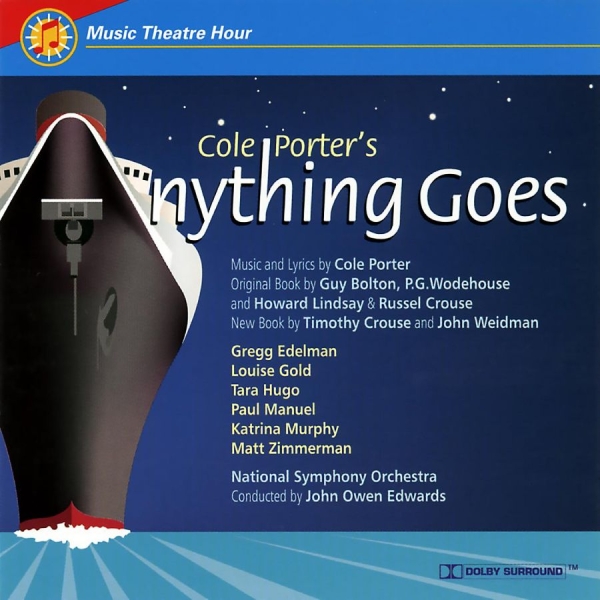 Original Studio Cast - Anything Goes i gruppen CD / Toppsäljare hos Bengans Skivbutik AB (5511788)