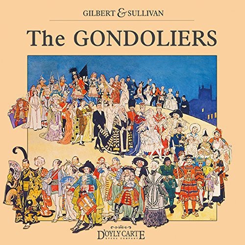 Original Cast Recording - The Gondoliers i gruppen CD / Pop-Rock hos Bengans Skivbutik AB (5511827)