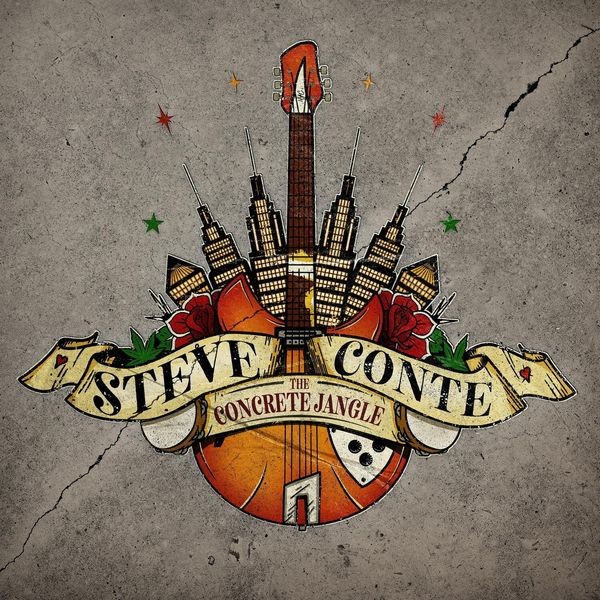 Steve Conte - The Concrete Jangle i gruppen VINYL / Pop-Rock hos Bengans Skivbutik AB (5511933)
