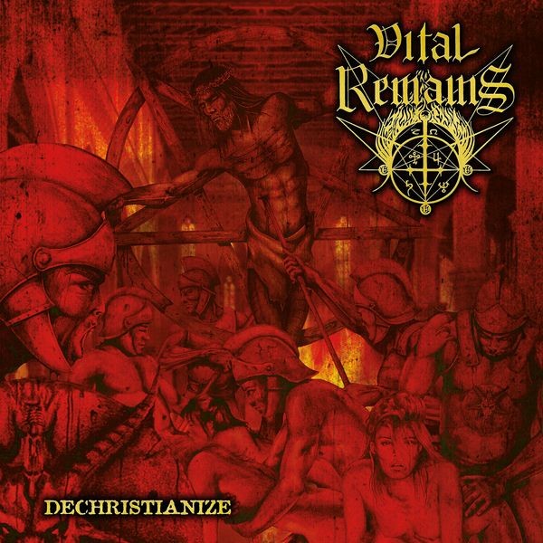 Vital Remains - Dechristianize i gruppen VINYL / Hårdrock hos Bengans Skivbutik AB (5511965)