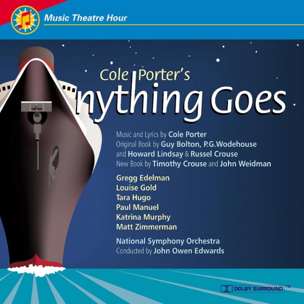 Original Studio Cast - Anything Goes i gruppen CD / Toppsäljare hos Bengans Skivbutik AB (5512082)