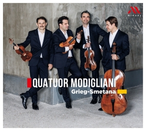 Quatuor Modigliani - Grieg-Smetana i gruppen VI TIPSAR / Fredagsreleaser / Fredag den 12:e Jan 24 hos Bengans Skivbutik AB (5512148)