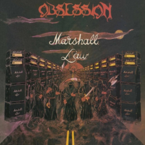 Obsession - Marshall Law (Red Vinyl Lp) i gruppen VI TIPSAR / Fredagsreleaser / Fredag den 26:e Jan 24 hos Bengans Skivbutik AB (5512227)