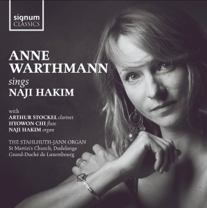 Naji Hakim - Anne Warthmann Sings Naji Hakim i gruppen CD / Klassiskt hos Bengans Skivbutik AB (5512367)
