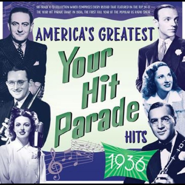 Various Artists - America's Greatest 'Your Hit Parade i gruppen CD / Toppsäljare hos Bengans Skivbutik AB (5512826)
