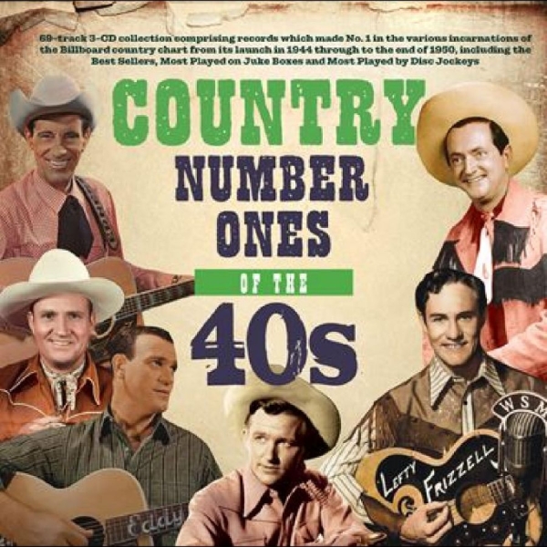 Various Artists - The Country No. 1S Of The '40S i gruppen CD / Toppsäljare hos Bengans Skivbutik AB (5512829)