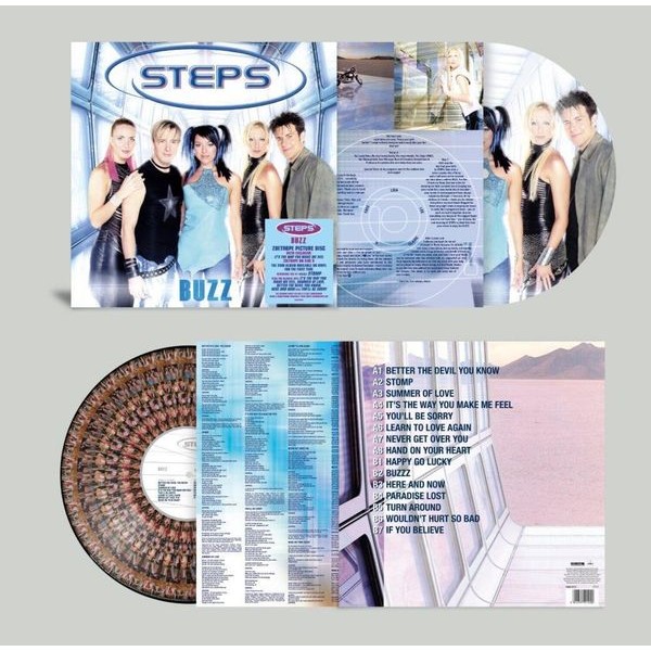 Steps - Buzz (Zoetrope Picture Disc) i gruppen VINYL / Pop-Rock hos Bengans Skivbutik AB (5513417)