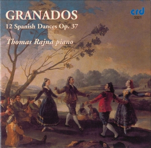 Granados - 12 Danzas Espanolas Op.37 i gruppen MUSIK / CD-R / Klassiskt hos Bengans Skivbutik AB (5513465)