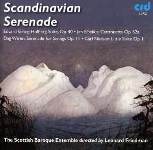 Scottish Baroque Ensemble Friedman - Scandinavian Serenade i gruppen MUSIK / CD-R / Klassiskt hos Bengans Skivbutik AB (5513479)