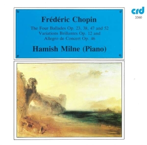 Chopin Frederic - The Four Ballades i gruppen MUSIK / CD-R / Klassiskt hos Bengans Skivbutik AB (5513492)