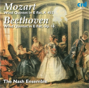 Beethoven / Mozart - Wind Quintet In E Flat Op.16 / Wind i gruppen MUSIK / CD-R / Klassiskt hos Bengans Skivbutik AB (5513499)