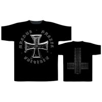 Marduk - T/S Iron Cross (L) i gruppen MERCHANDISE / T-shirt / Hårdrock hos Bengans Skivbutik AB (5514073)