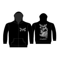 Mayhem - Zip Hood - Pure Fucking Armageddon i gruppen MERCHANDISE / Hoodies / Hårdrock hos Bengans Skivbutik AB (5514116)