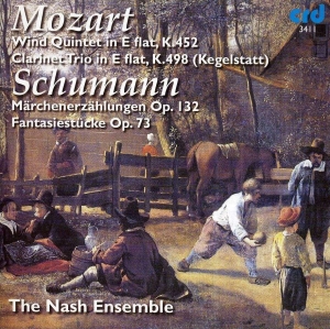 Mozart / Schumann - Wind Quintet K452 & Clarinet Trio K i gruppen MUSIK / CD-R / Klassiskt hos Bengans Skivbutik AB (5514166)