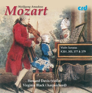 Mozart W A - Violin Sonatas K377. 301, 305 & 379 i gruppen MUSIK / CD-R / Klassiskt hos Bengans Skivbutik AB (5514181)