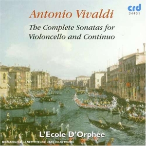 Vivaldi Antonio - Complete Sonatas For Violoncello & i gruppen ÖVRIGT / Övrigt / Klassiskt hos Bengans Skivbutik AB (5514210)