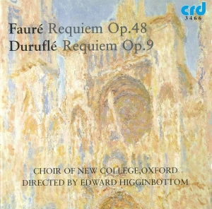 Durufle / Faure - Requiems i gruppen MUSIK / CD-R / Klassiskt hos Bengans Skivbutik AB (5514234)