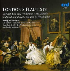 Nancy Hadden - Flute Music From 18Th Century Londo i gruppen MUSIK / CD-R / Klassiskt hos Bengans Skivbutik AB (5514237)