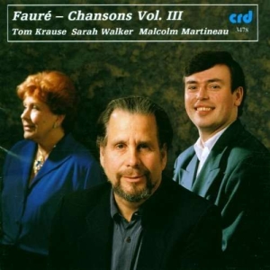 Fauré Gabriel - Mélodies Volume 3 i gruppen MUSIK / CD-R / Klassiskt hos Bengans Skivbutik AB (5514243)