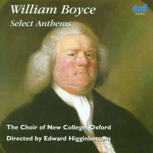 Boyce William - Select Anthems i gruppen MUSIK / CD-R / Klassiskt hos Bengans Skivbutik AB (5514248)
