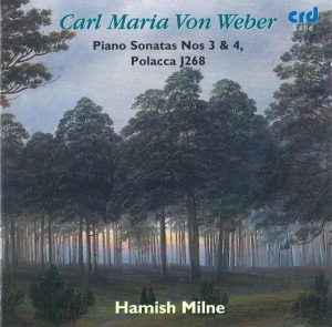 Weber Carl Maria Von - Piano Sonatas Nos. 3 & 4 i gruppen ÖVRIGT / Övrigt / Klassiskt hos Bengans Skivbutik AB (5514251)