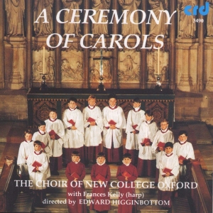 Choir Of New College Oxford / Edwar - A Ceremony Of Carols i gruppen MUSIK / CD-R / Julmusik hos Bengans Skivbutik AB (5514255)