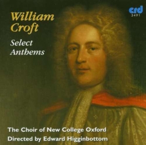 Croft Willliam - Select Anthems i gruppen MUSIK / CD-R / Klassiskt hos Bengans Skivbutik AB (5514256)