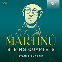 Martinu Bohuslav - String Quartets (3Cd) i gruppen CD / Klassiskt hos Bengans Skivbutik AB (5514291)