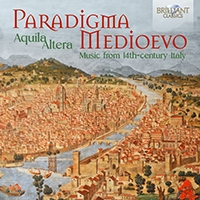 Aquila Alter Gabriele Pro - Paradigma Medioevo - Music From 14T i gruppen CD / Klassiskt hos Bengans Skivbutik AB (5514292)