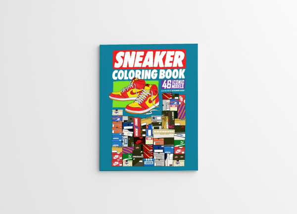 Bok - Sneaker Coloring Book i gruppen ÖVRIGT / Övrigt / aub hos Bengans Skivbutik AB (5514392)