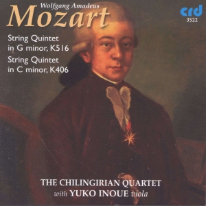 Mozart W A - String Quintets K516 & K406 i gruppen MUSIK / CD-R / Klassiskt hos Bengans Skivbutik AB (5514519)