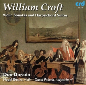 William Croft - Violin Sonatas & Harpsichord Suites i gruppen ÖVRIGT / Övrigt / Klassiskt hos Bengans Skivbutik AB (5514525)